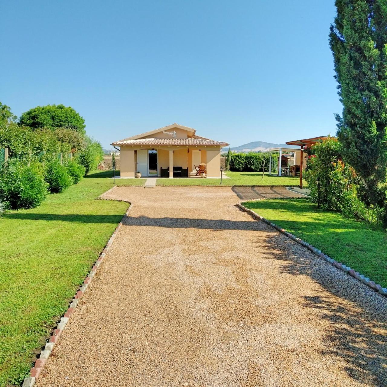 Villa Oca Bianca Pescia Romana Exterior foto