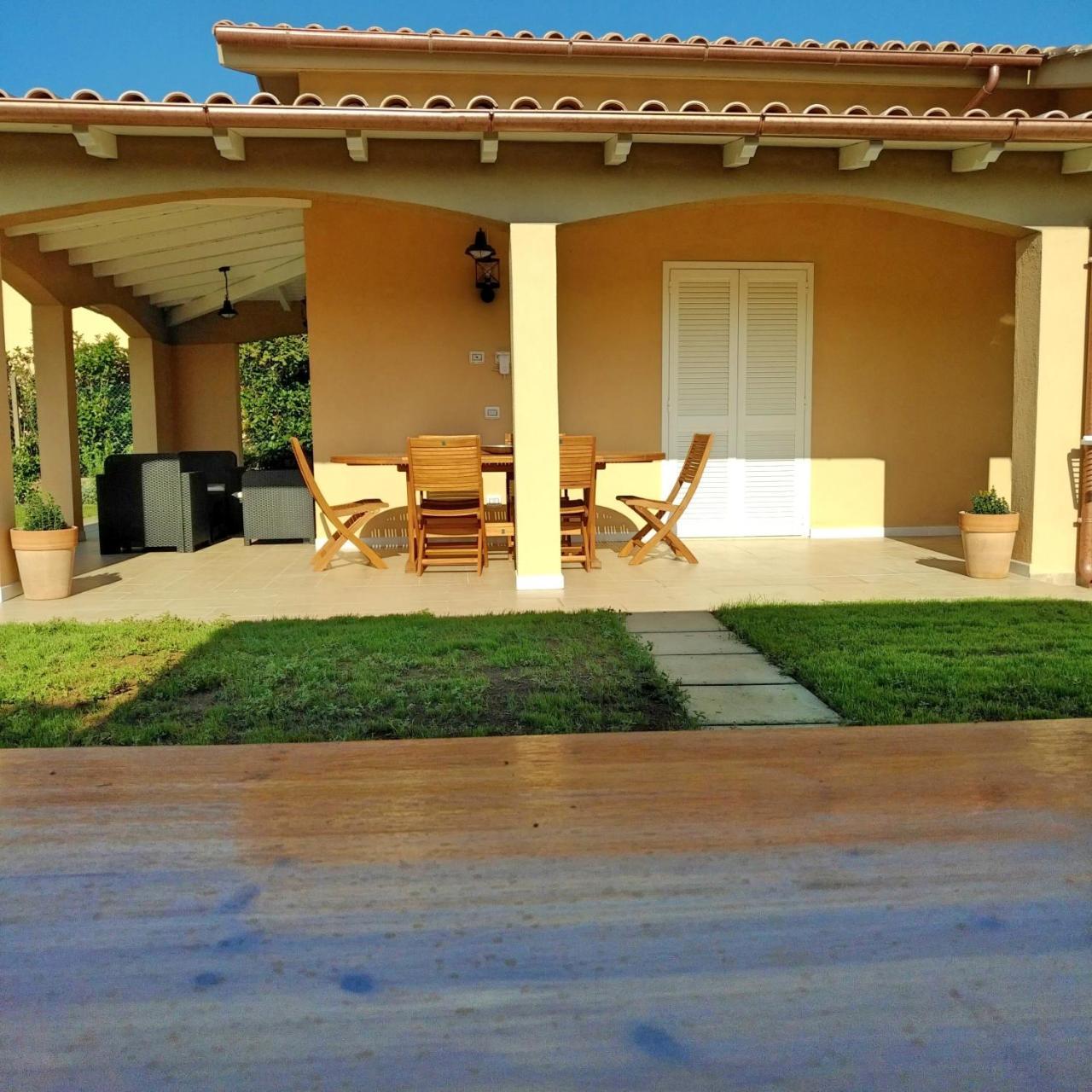 Villa Oca Bianca Pescia Romana Exterior foto
