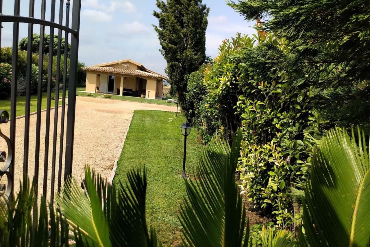 Villa Oca Bianca Pescia Romana Exterior foto