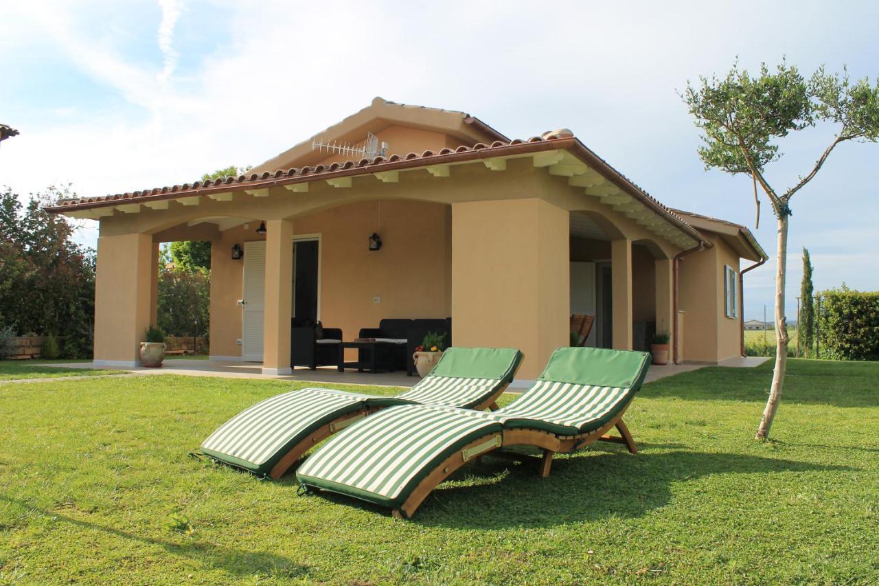 Villa Oca Bianca Pescia Romana Exterior foto