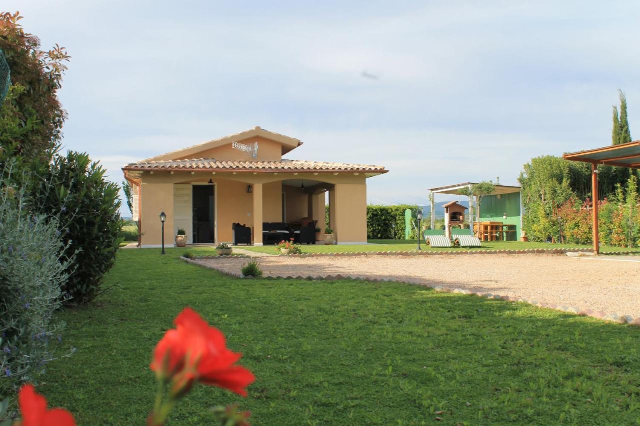 Villa Oca Bianca Pescia Romana Exterior foto